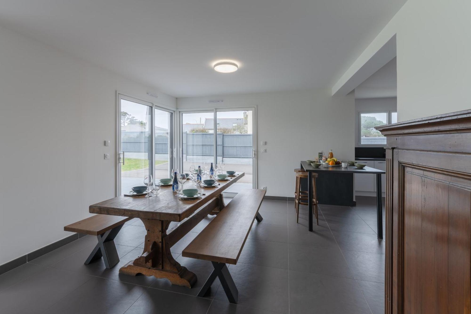Ker Stivell - Superbe Maison Neuve A 2 Pas De La Mer Landunvez Eksteriør bilde